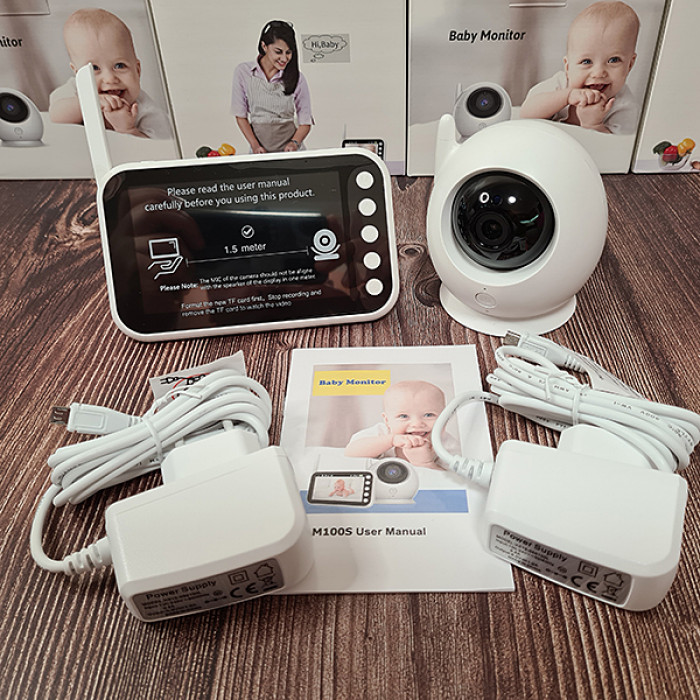 Видеоняня Baby Monitor ABM100S (дисплей 4.5")