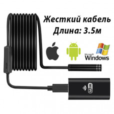 WiFi USB eндоскоп [3.5 метри, жорсткий кабель]