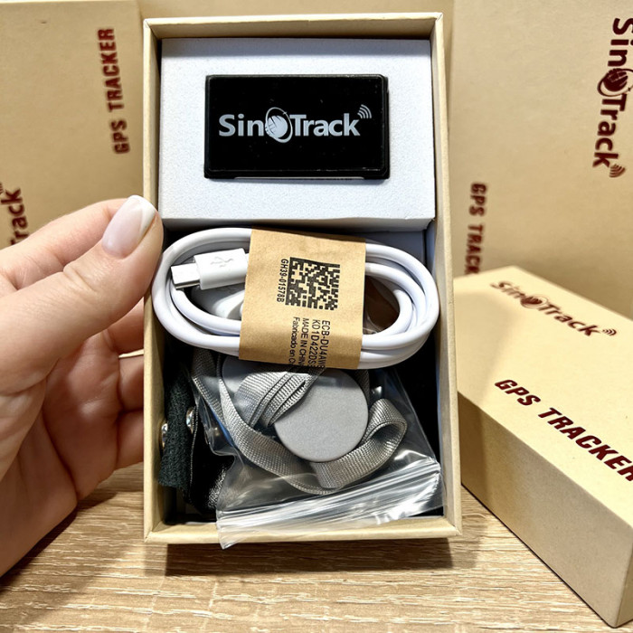 Потужний вологостійкий GPS-трекер Sinotrack ST-903 для собак