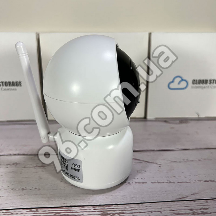 Поворотна бездротова Wi-Fi FullHD відеоняня YCC365 plus