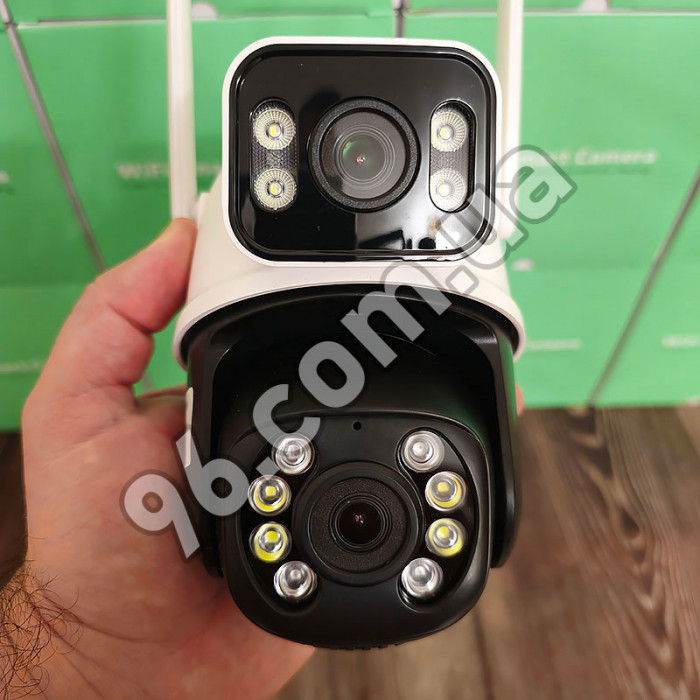 Уличная поворотная Wi-Fi ip камера видеонаблюдения Besder 6mp ICSee XMEye