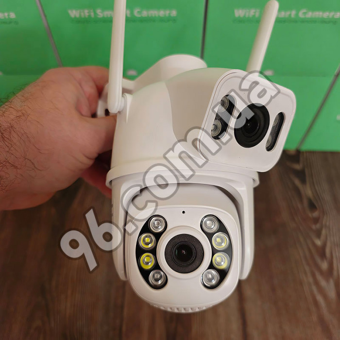 Уличная поворотная Wi-Fi ip камера видеонаблюдения Besder 6mp ICSee XMEye