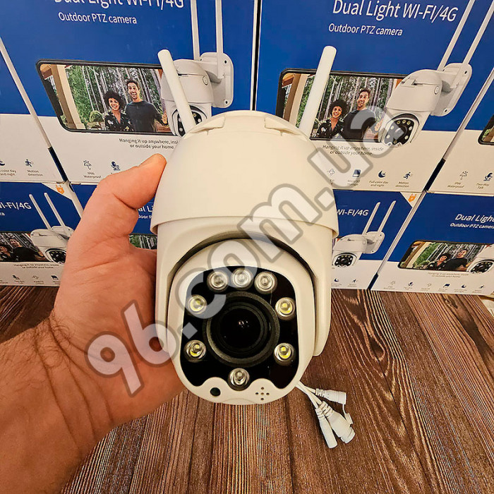 Уличная поворотная 4G GSM камера видеонаблюдения 5mp ZOOM 5X CamHi