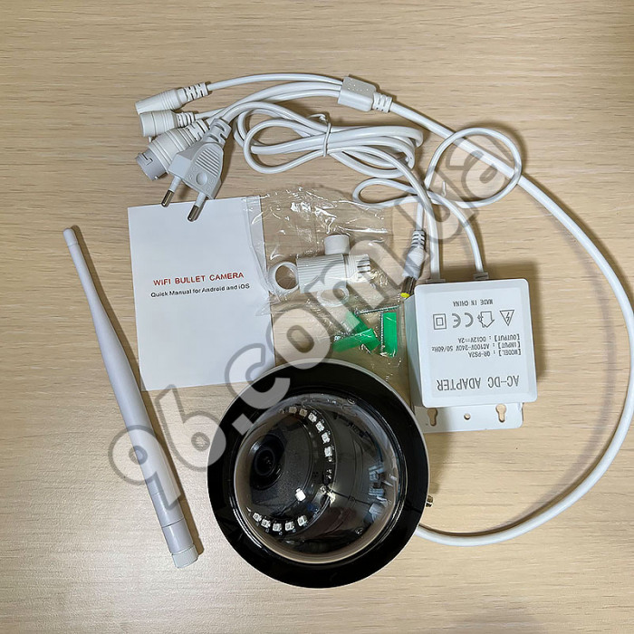 Уличная потолочная Wi-Fi ip камера видеонаблюдения Qearim 3mp ICSee XMEye