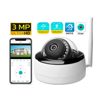Вулична стельова Wi-Fi ip камера відеоспостереження Qearim 3mp