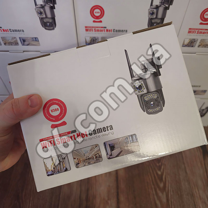 Уличная поворотная 4G GSM камера видеонаблюдения Verto 4mp V380 Pro