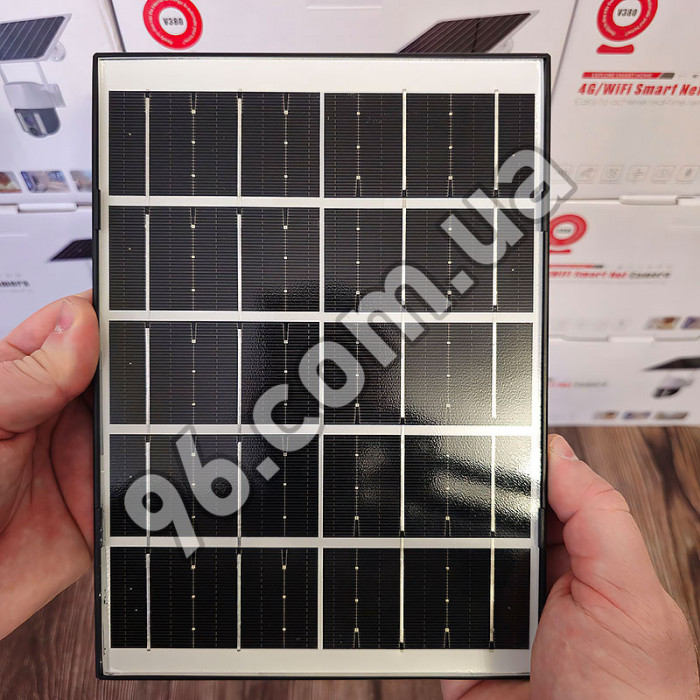 Уличная автономная поворотная 4G GSM камера видеонаблюдения Verto 5mp V380 Pro